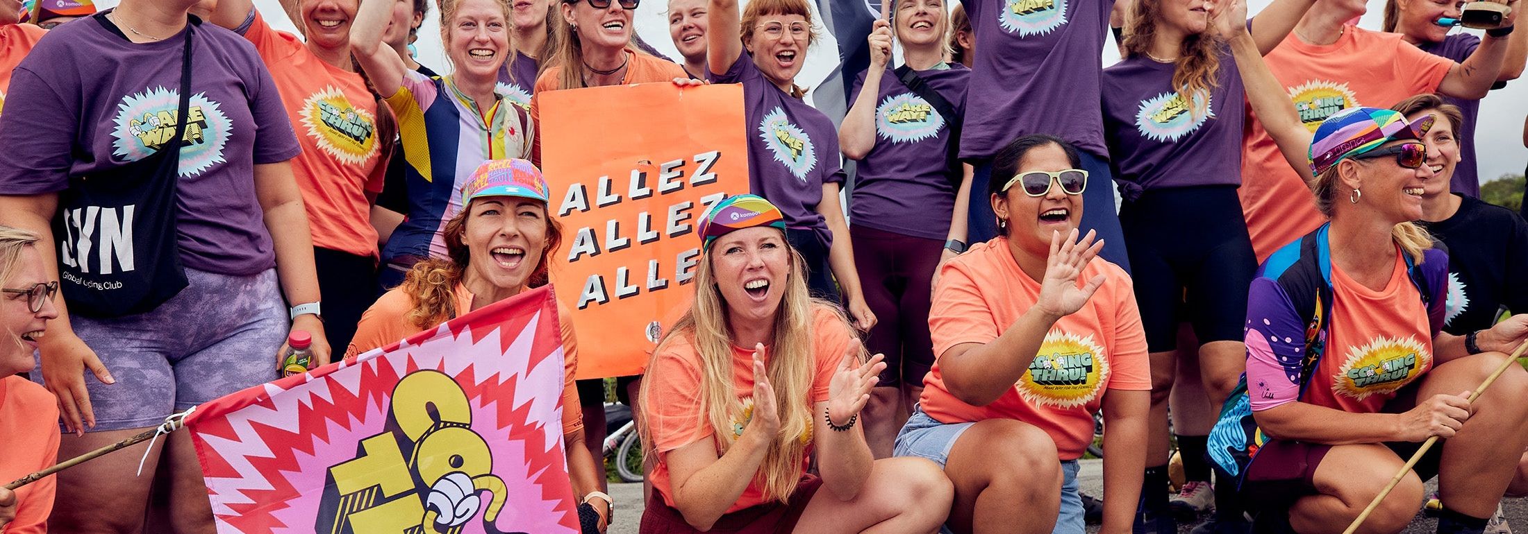 The Cheer Squad - Our Tour de France Femmes Adventure at Côte de La Redoute